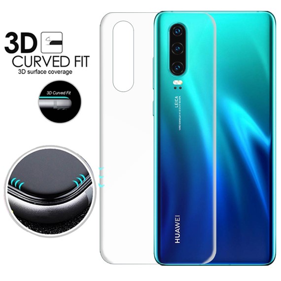 Microsonic Huawei P30 Ön Arka Kavisler Dahil Tam Ekran Kaplayıcı Film 2