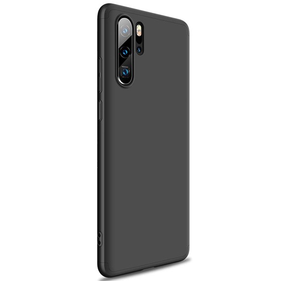 Microsonic Huawei P30 Pro Kılıf Double Dip 360 Protective Siyah 2