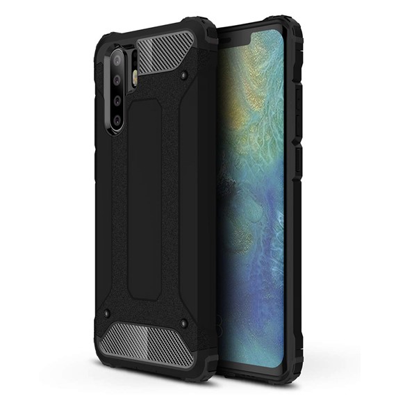 Microsonic Huawei P30 Pro Kılıf Rugged Armor Siyah 1