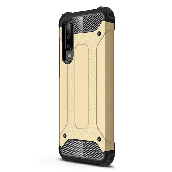 Microsonic Huawei P30 Kılıf Rugged Armor Gold 2