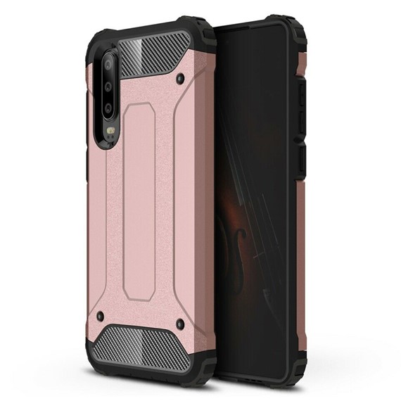 Microsonic Huawei P30 Kılıf Rugged Armor Rose Gold 1