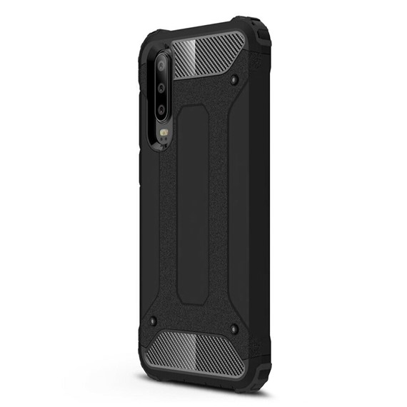 Microsonic Huawei P30 Kılıf Rugged Armor Siyah 2