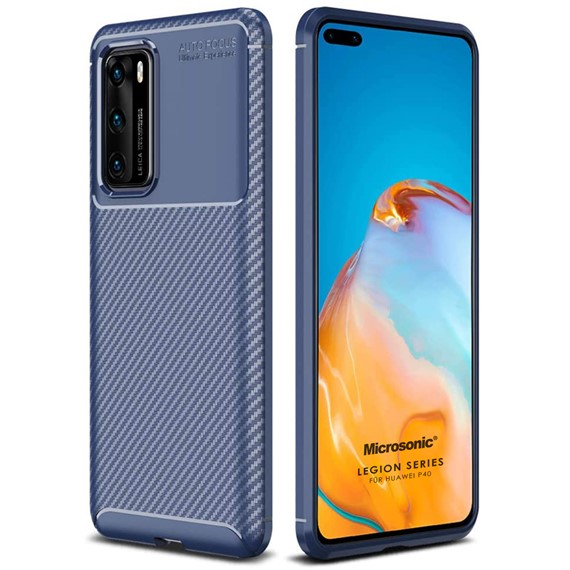 Microsonic Huawei P40 Kılıf Legion Series Lacivert 1