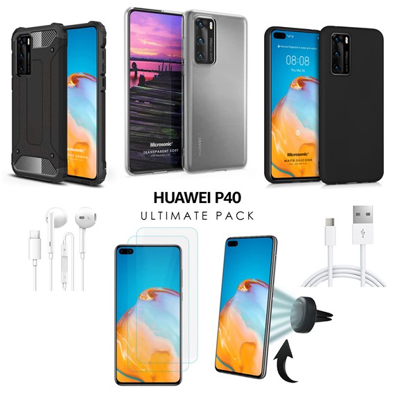 Microsonic Huawei P40 Kılıf Aksesuar Seti 1