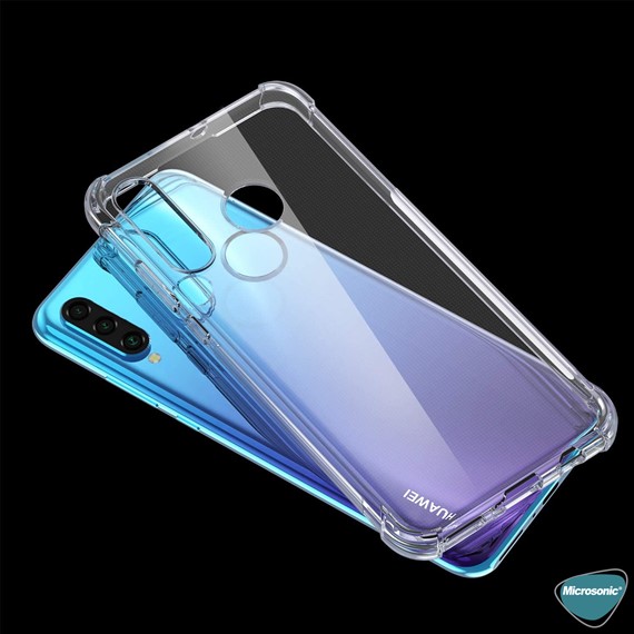 Microsonic Shock Absorbing Kılıf Huawei P40 Lite E Şeffaf 4