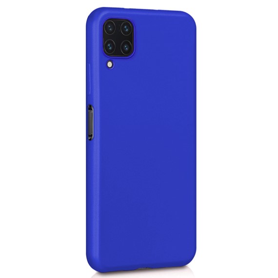 Microsonic Matte Silicone Huawei P40 Lite Kılıf Mavi 2