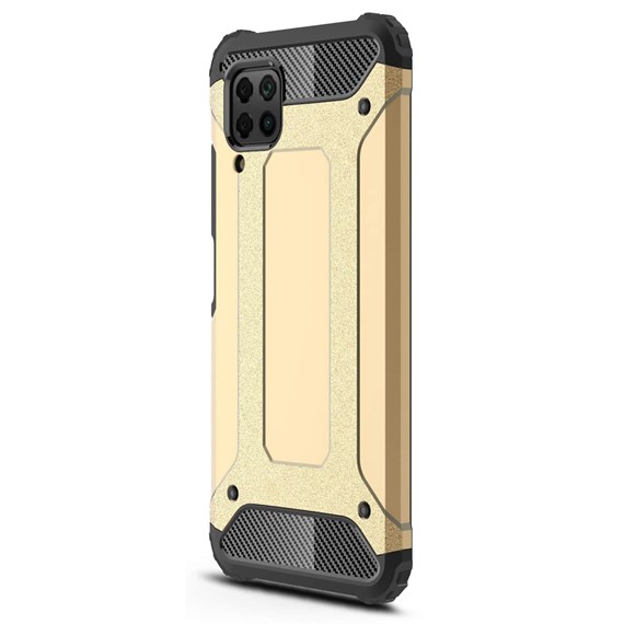 Microsonic Huawei P40 Lite Kılıf Rugged Armor Gold 2
