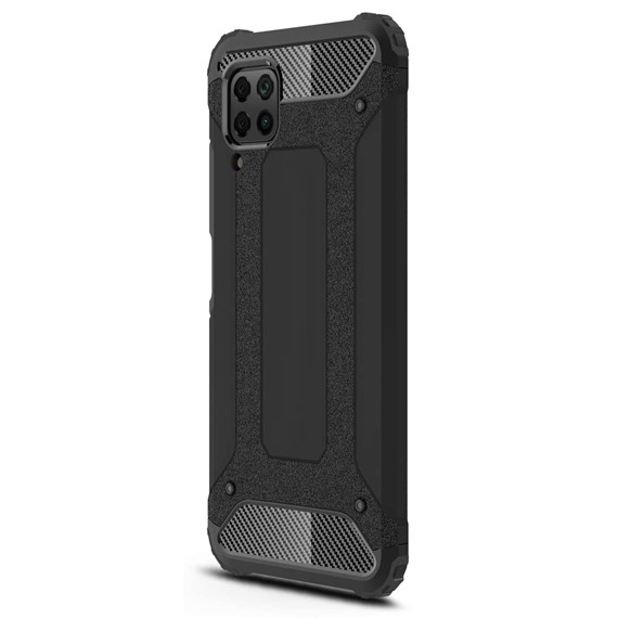 Microsonic Huawei P40 Lite Kılıf Rugged Armor Siyah 2