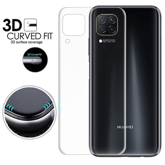 Microsonic Huawei P40 Lite Ön Arka Kavisler Dahil Tam Ekran Kaplayıcı Film 2