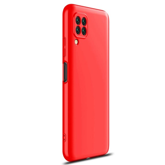 Microsonic Huawei P40 Lite Kılıf Double Dip 360 Protective Kırmızı 2