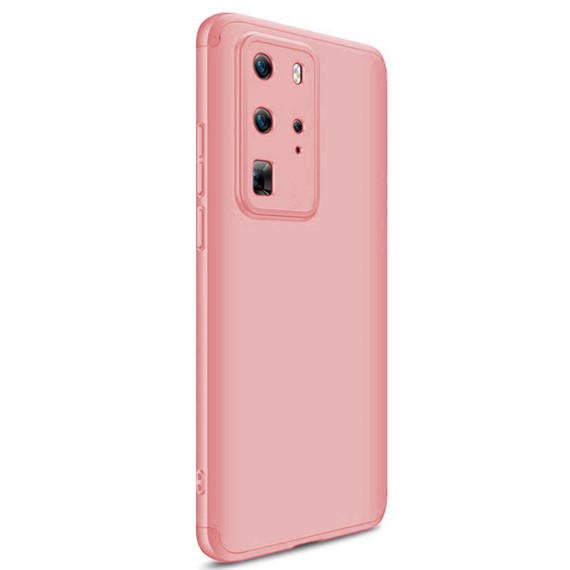 Microsonic Huawei P40 Pro Kılıf Double Dip 360 Protective Rose Gold 2