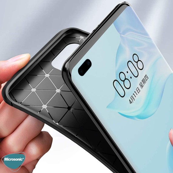 Microsonic Huawei P40 Pro Kılıf Legion Series Kahverengi 3