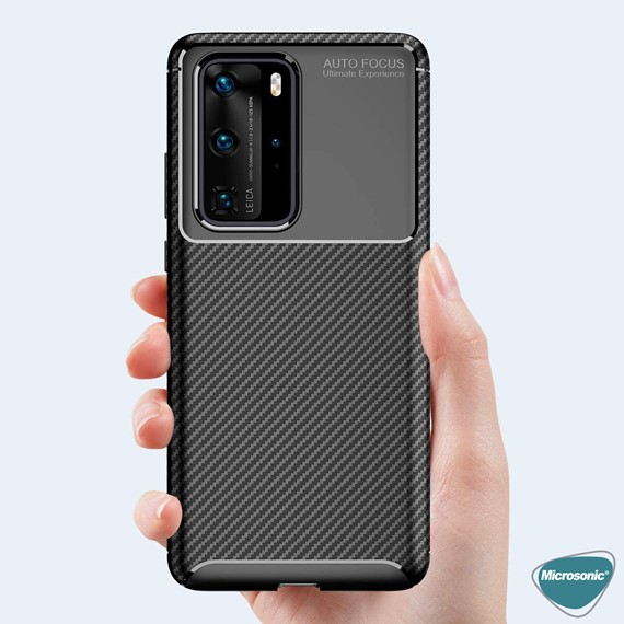 Microsonic Huawei P40 Pro Kılıf Legion Series Lacivert 5