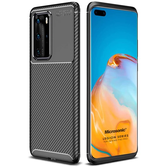 Microsonic Huawei P40 Pro Kılıf Legion Series Siyah 1