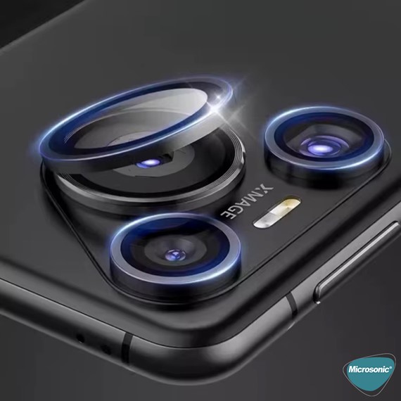 Microsonic Huawei Pura 70 Pro Tekli Kamera Lens Koruma Camı Siyah 5