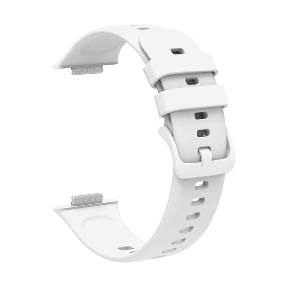 Microsonic Huawei Watch Fit 2 Kordon Silicone Sport Band Beyaz 1