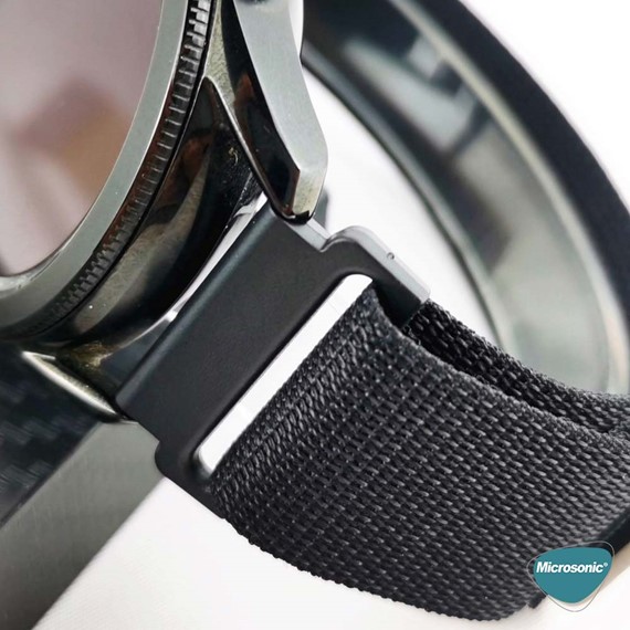 Microsonic Huawei Watch GT2 Pro Kordon Alpine Loop Siyah 3