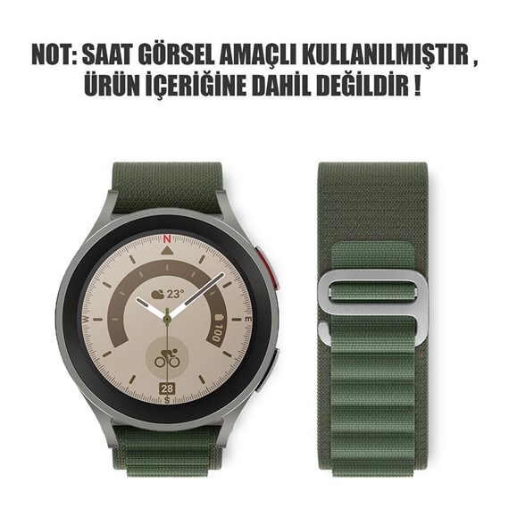 Microsonic Huawei Watch GT2 Pro Kordon Alpine Loop Yeşil 2