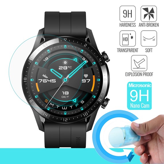 Microsonic Huawei Honor Magic Watch 2 46mm Nano Cam Ekran Koruyucu 1