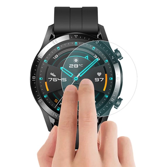 Microsonic Huawei Watch GT2 46mm Temperli Cam Ekran Koruyucu 5