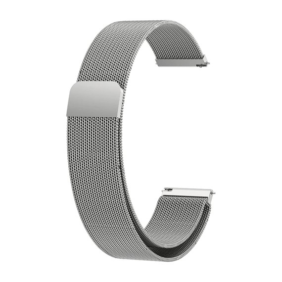 Microsonic Garmin Forerunner 255S Milanese Loop Kordon Gümüş 1