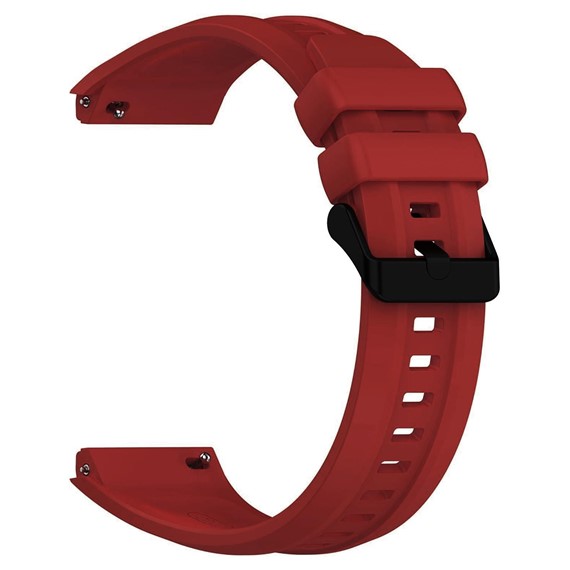 Microsonic Huawei Watch GT5 Pro 46mm Kordon Silicone SwiftBands Kırmızı 2