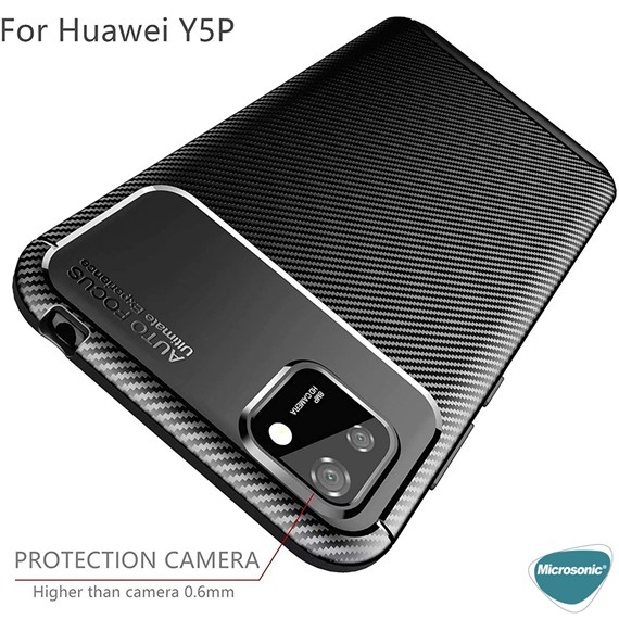 Microsonic Huawei Y5P Kılıf Legion Series Siyah 5