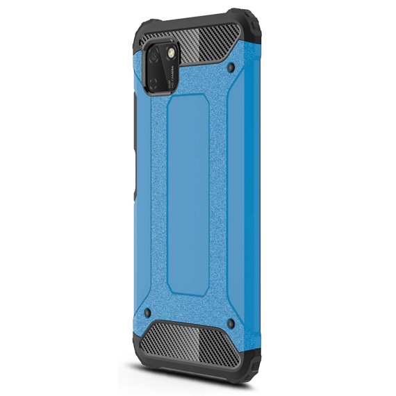 Microsonic Huawei Y5P Kılıf Rugged Armor Mavi 2