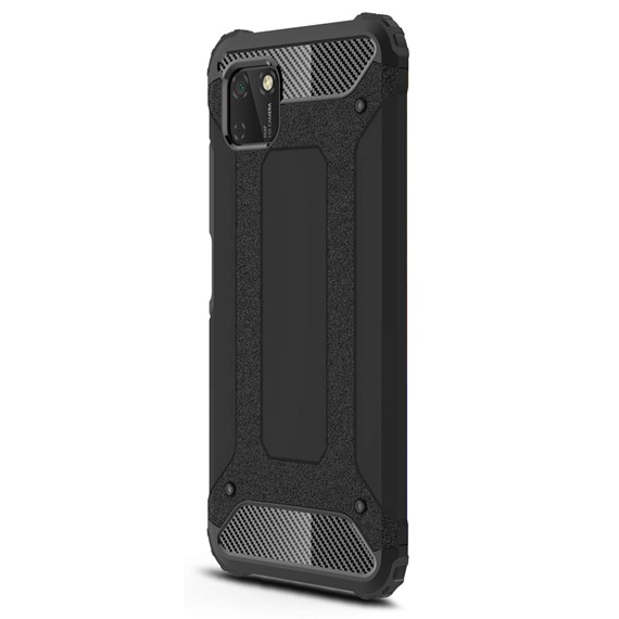 Microsonic Huawei Y5P Kılıf Rugged Armor Siyah 2