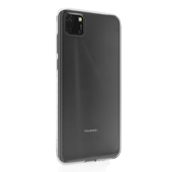 Microsonic Huawei Y5P Kılıf Transparent Soft Beyaz 2