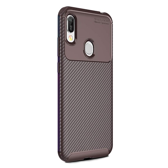 Microsonic Huawei Y6 2019 Kılıf Legion Series Kahverengi 2