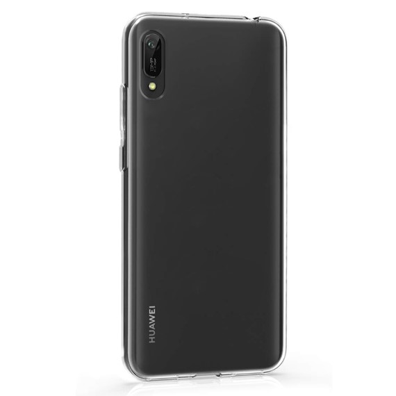 Microsonic Huawei Y6 Pro 2019 Kılıf Transparent Soft Beyaz 2