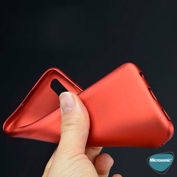 Microsonic Matte Silicone Huawei Y6P Kılıf Lacivert 5