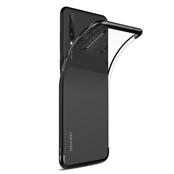 Microsonic Huawei Y6P Kılıf Skyfall Transparent Clear Siyah 2