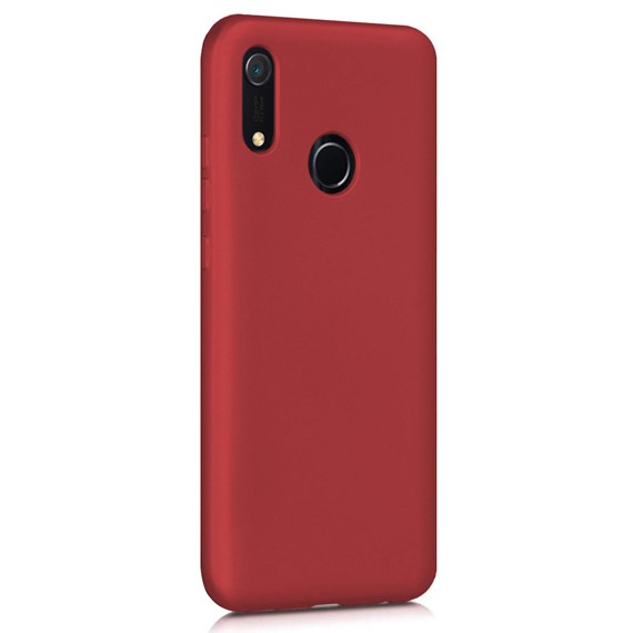 Microsonic Matte Silicone Huawei Y6s 2019 Kılıf Kırmızı 2