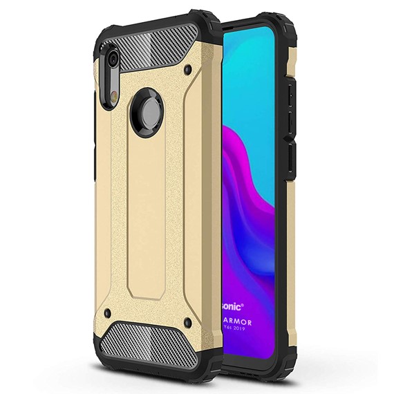 Microsonic Huawei Y6s 2019 Kılıf Rugged Armor Gold 1