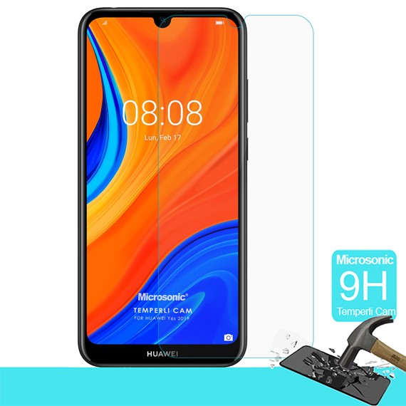 Microsonic Huawei Y6s 2019 Temperli Cam Ekran Koruyucu 1