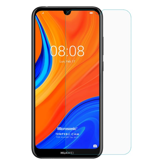 Microsonic Huawei Y6s 2019 Temperli Cam Ekran Koruyucu 2