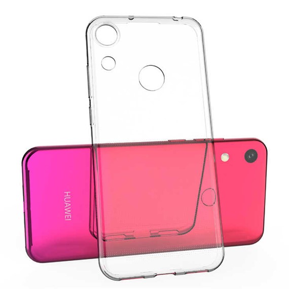 Microsonic Huawei Y6s 2019 Kılıf Transparent Soft Beyaz 3