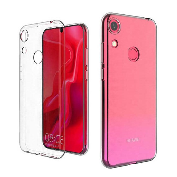 Microsonic Huawei Y6s 2019 Kılıf Transparent Soft Beyaz 5