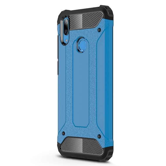 Microsonic Huawei Y7 2019 Kılıf Rugged Armor Mavi 2