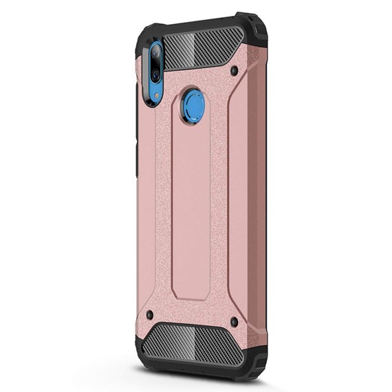 Microsonic Huawei Y7 2019 Kılıf Rugged Armor Rose Gold 2