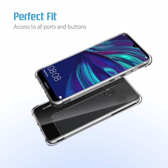 Microsonic Shock Absorbing Kılıf Huawei Y7 2019 Şeffaf 5