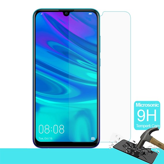 Microsonic Huawei Y7 2019 Temperli Cam Ekran Koruyucu 1