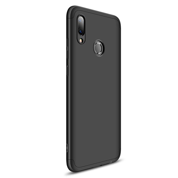 Microsonic Huawei Y7 Prime 2019 Kılıf Double Dip 360 Protective Siyah 2