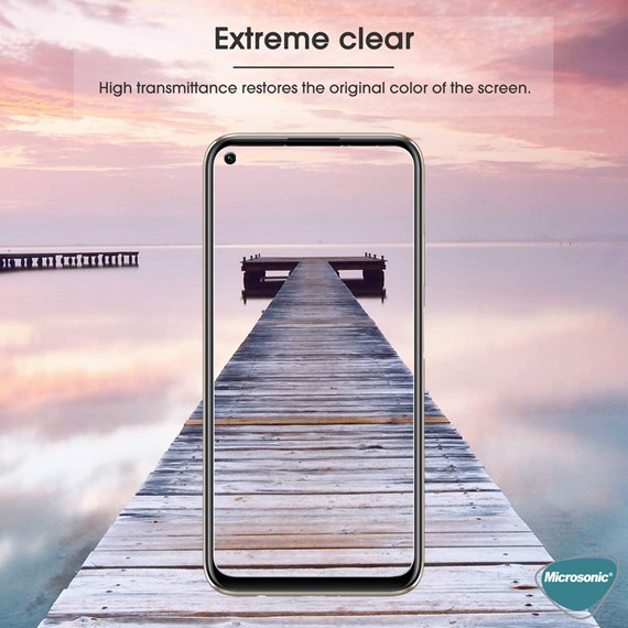 Microsonic Huawei Y7P Tempered Glass Screen Protector 5
