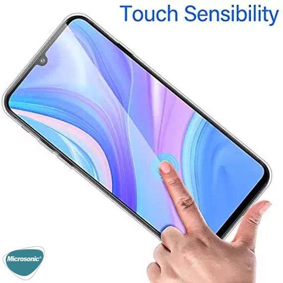 Microsonic Huawei Y8P Kılıf 6 Tarafı Tam Full Koruma 360 Clear Soft Şeffaf 5