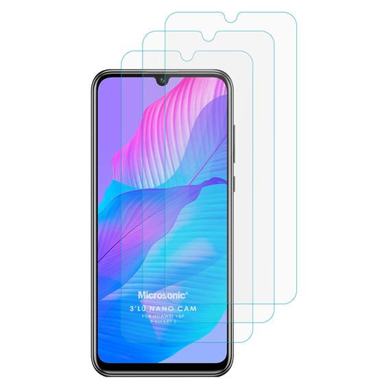 Microsonic Huawei Y8P Screen Protector Nano Glass 3 Pack 2