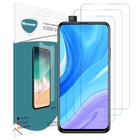 Microsonic Huawei Y9 Prime 2019 Ekran Koruyucu Nano Cam 3 lü Paket 1