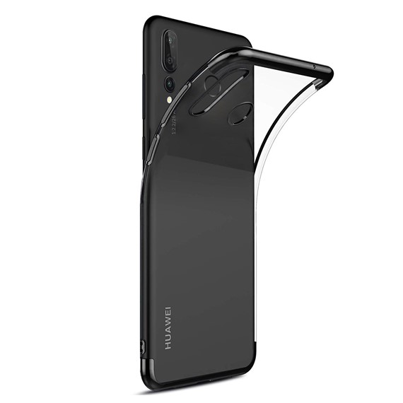 Microsonic Huawei Y9 Prime 2019 Kılıf Skyfall Transparent Clear Siyah 2